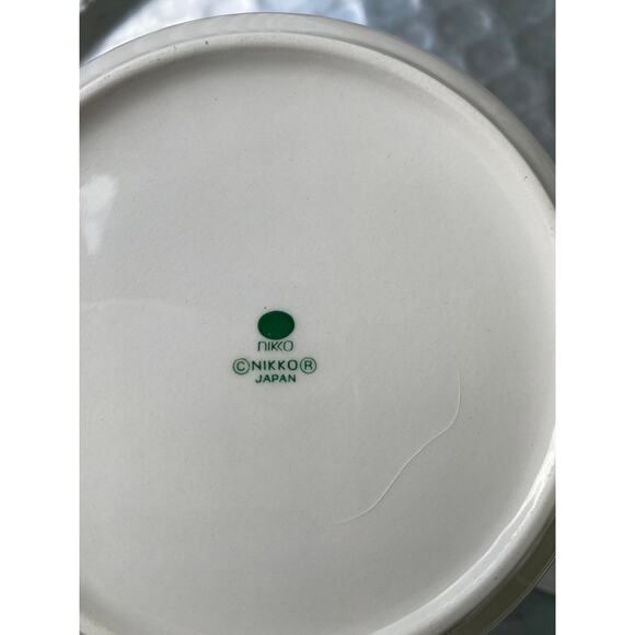 Vintage Nikko bon bon Christmas dish, candy, nuts, holidays, vanity container - Picture 4 of 6